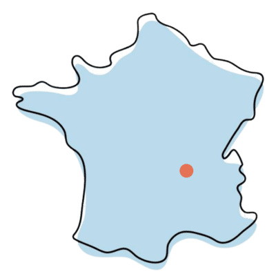 Carte de France et DVEL à Lyon