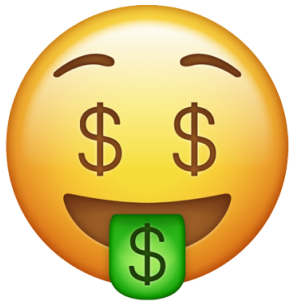 emoji cash