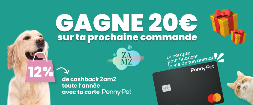 Bannière ZamZ 20€ sur la prochaine commande