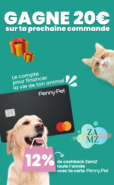 Bannière mobile ZamZ 20€ sur la prochaine commande